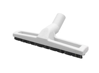 Hartbodenbürste mit Rollen 30cm weiss