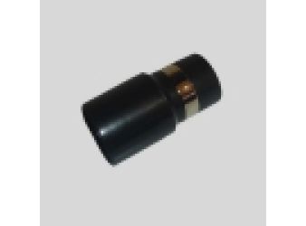 Saugschlauchendstück mit Metallring