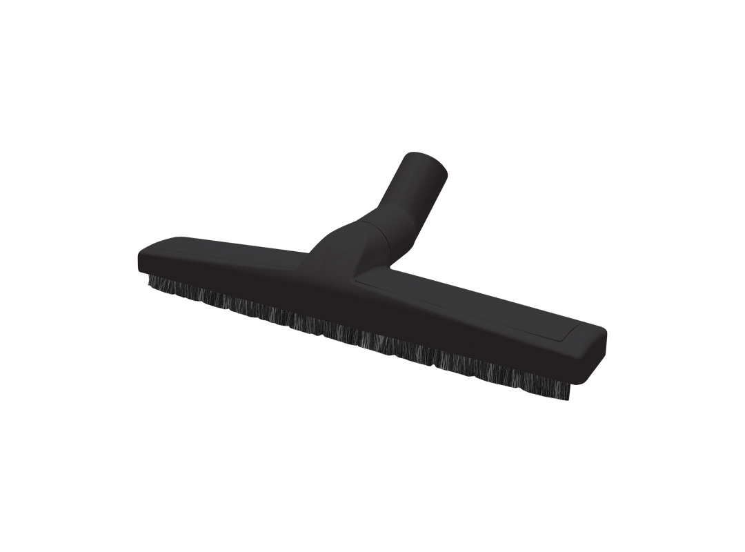 Hartbodenbürste mit Rollen 35cm schwarz