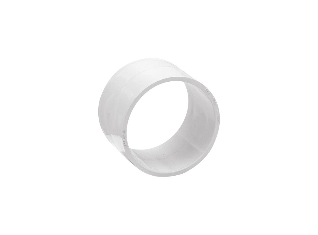 PVC Schiebmuffe weiss