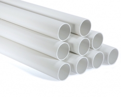 PVC Rohr 2m weiss
