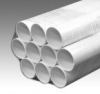 PVC Rohr 1.5m weiss  10 Stück